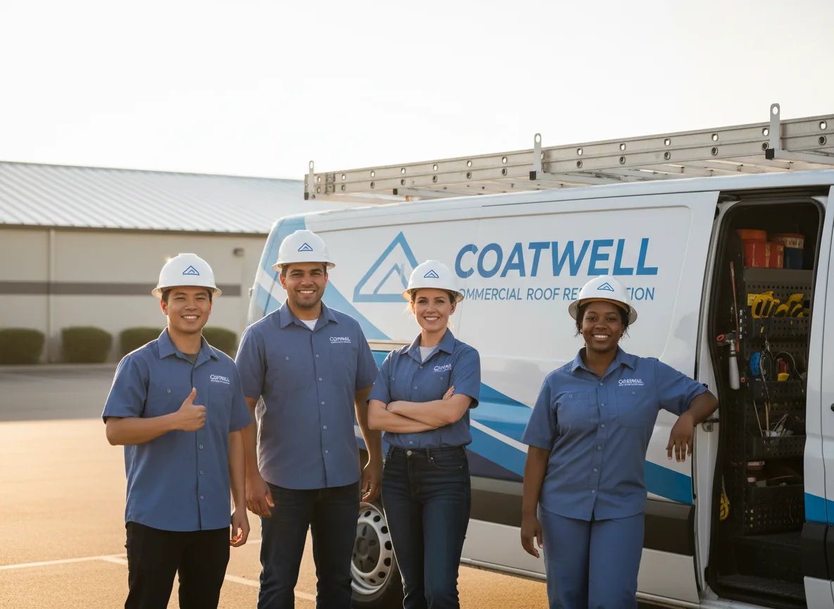 Commercial roof coating company in Enigma, GA